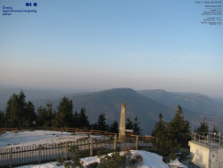 Pohled na jihozápad, Smrk