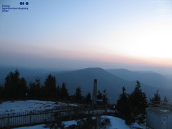 Pohled na jihozápad, Smrk