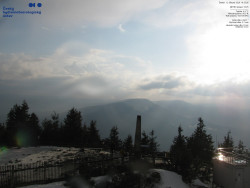 Pohled na jihozápad, Smrk