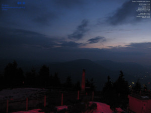 Lysá hora - Pohled na jihozápad, Smrk - 12.3.2026 v 18:45 Lysá hora - Pohled na jihozápad, Smrk - 12.3.2026 v 18:45