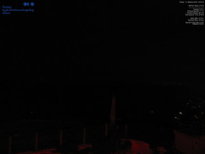 Lysá hora - Pohled na jihozápad, Smrk - 12.3.2026 v 20:00 Lysá hora - Pohled na jihozápad, Smrk - 12.3.2026 v 20:00