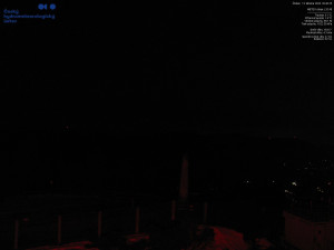 Lysá hora - Pohled na jihozápad, Smrk - 12.3.2026 v 20:45 Lysá hora - Pohled na jihozápad, Smrk - 12.3.2026 v 20:45