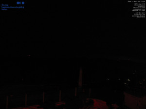 Lysá hora - Pohled na jihozápad, Smrk - 12.3.2026 v 21:30 Lysá hora - Pohled na jihozápad, Smrk - 12.3.2026 v 21:30