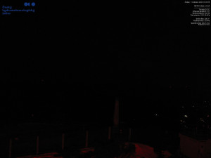 Lysá hora - Pohled na jihozápad, Smrk - 12.3.2026 v 23:30 Lysá hora - Pohled na jihozápad, Smrk - 12.3.2026 v 23:30