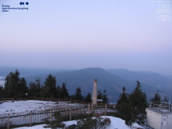 Pohled na jihozápad, Smrk