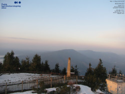 Pohled na jihozápad, Smrk