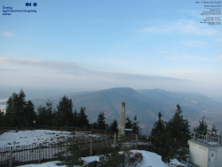 Pohled na jihozápad, Smrk