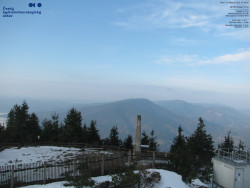 Pohled na jihozápad, Smrk