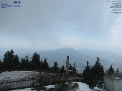 Pohled na jihozápad, Smrk