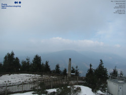 Pohled na jihozápad, Smrk