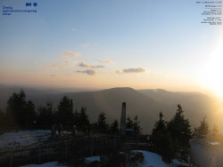 Pohled na jihozápad, Smrk