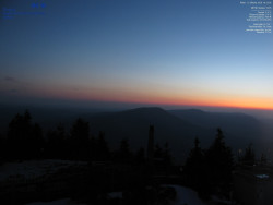 Pohled na jihozápad, Smrk