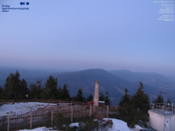 Pohled na jihozápad, Smrk