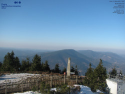 Pohled na jihozápad, Smrk