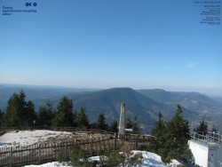 Pohled na jihozápad, Smrk