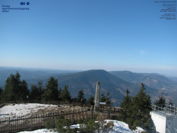 Pohled na jihozápad, Smrk