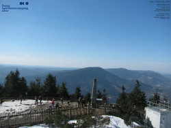 Pohled na jihozápad, Smrk