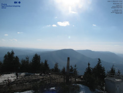 Pohled na jihozápad, Smrk