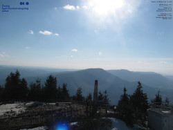 Pohled na jihozápad, Smrk