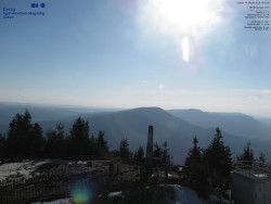 Pohled na jihozápad, Smrk