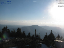 Pohled na jihozápad, Smrk