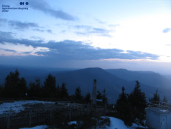 Pohled na jihozápad, Smrk