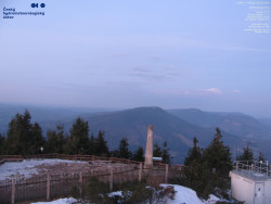 Pohled na jihozápad, Smrk