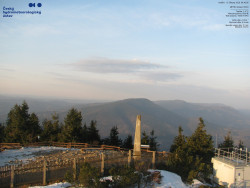 Pohled na jihozápad, Smrk