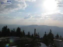 Pohled na jihozápad, Smrk