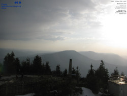 Pohled na jihozápad, Smrk