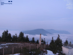 Pohled na jihozápad, Smrk