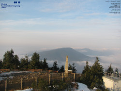 Pohled na jihozápad, Smrk