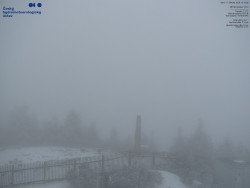 Pohled na jihozápad, Smrk