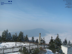 Pohled na jihozápad, Smrk