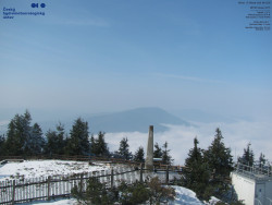 Pohled na jihozápad, Smrk