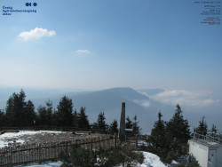 Pohled na jihozápad, Smrk