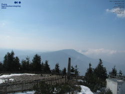 Pohled na jihozápad, Smrk