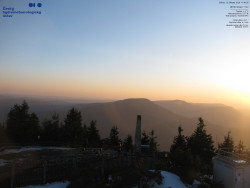 Pohled na jihozápad, Smrk