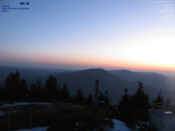 Pohled na jihozápad, Smrk