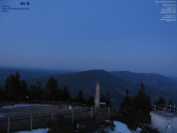 Pohled na jihozápad, Smrk