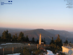 Pohled na jihozápad, Smrk