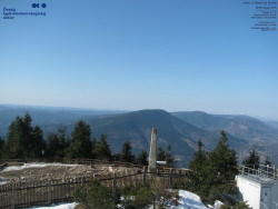 Pohled na jihozápad, Smrk