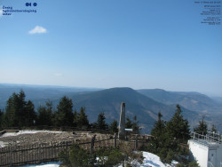 Pohled na jihozápad, Smrk