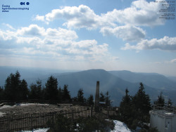 Pohled na jihozápad, Smrk