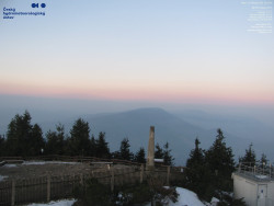 Pohled na jihozápad, Smrk