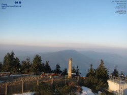 Pohled na jihozápad, Smrk