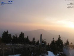 Pohled na jihozápad, Smrk