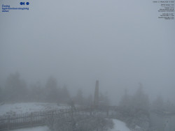 Pohled na jihozápad, Smrk