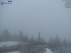 Pohled na jihozápad, Smrk