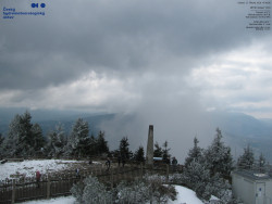 Pohled na jihozápad, Smrk